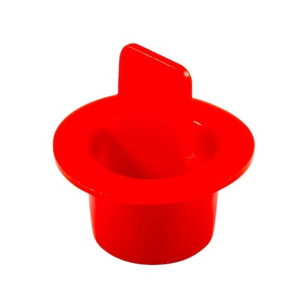 Caplugs Threaded Plugs Flared JIC Fitting, PK 25 CPT-2-PK25