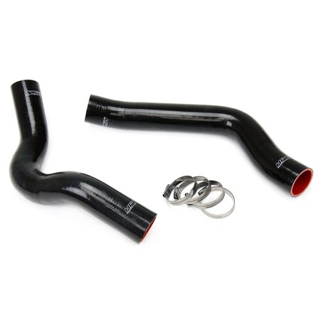 Hps Performance High Temp Reinforced Silicone Radiator Coolant Hose Kit, Black, 57-1317-BLK