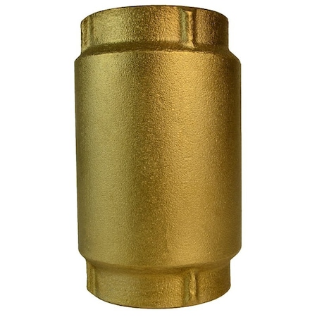 Water Source CV-75NL Check Valve, 3/4 in, 200 psi Pressure, Brass Body CV75NL