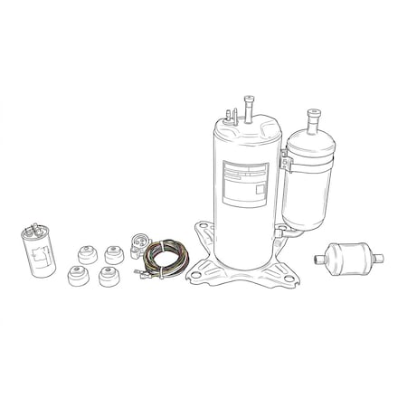 Armstrong Air 208-230v1ph R410a Compressor R06429D441