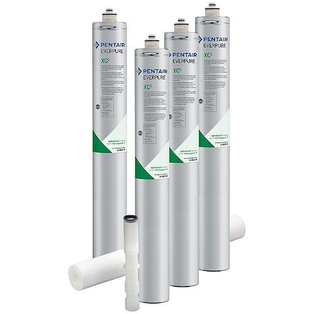 Pentair Everpure WaterFilterCartridgeKit, 6.7gpm, Carbon EV962829