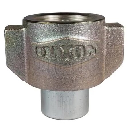 Dixon WS Series High Pressure Wingstyle Female Coupler, 2-11 Nominal, Female BSPP, Steel 16WSBF16