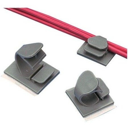Panduit Wire Clip, Adhesive Backed, PK500 LWC25-A-D14