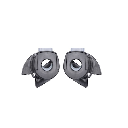 Ge Full Face Visor Adapters, For Use With GH400 & GH401 Series Helmet Black GH620