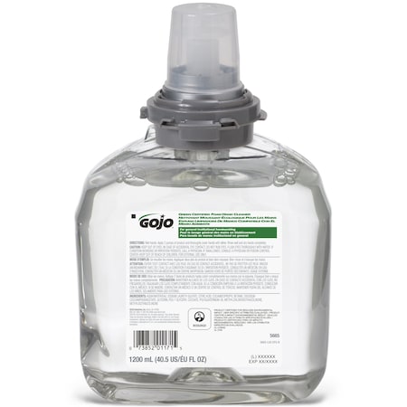 Gojo 1200 ml Foam Hand Soap Cartridge 5665-02
