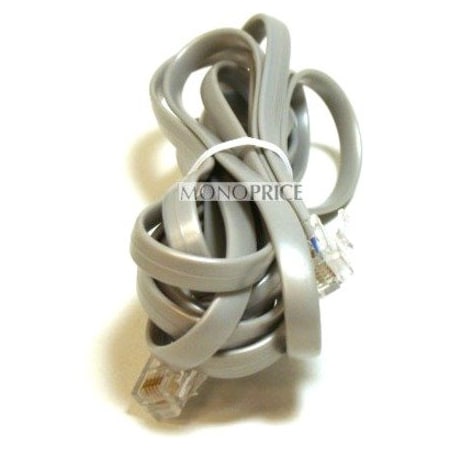 Monoprice Phone Cable, Straight, 7 ft.for Data 938