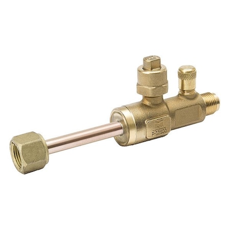 Mueller Industries Refrigerant Ball Valve, 5/8 in, 775 psi A 18948