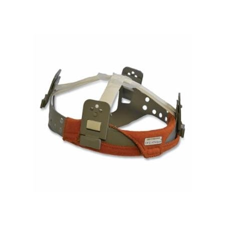 Weldas SWEATSOpad Sweatband, FR Fleecy Cotton/Air-Cushioned Foam, Orange, for Hard Hats, 2PK 283-20-3200