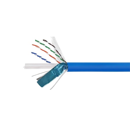 Monoprice Data Cable, 1000 ft. L, Blue Jacket 18608