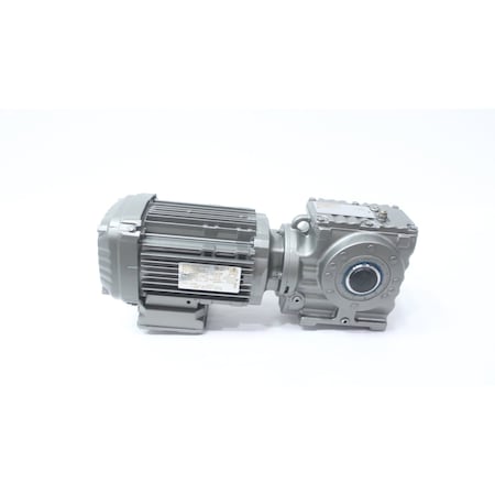 Sew Eurodrive GEARMOTOR 62RPM 1HP 3PH 220-230/380-400V-AC SA57/T DRN80M4/DH