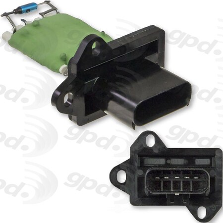 Global Parts Distributors Global HVAC Blower Motor Resistor 1712772