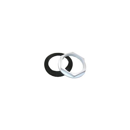 Larsen Supply Co. Toilet Flush Valve Jam Nut With W-206 Washer, 2-In. 40603
