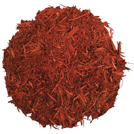 Sbc 2 Cu. ' Dyed Red 100% Pure Cedar Mulch 92200