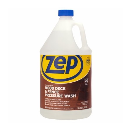 Zep 128OZ DeckFence Wash, 4PK ZUDFW128