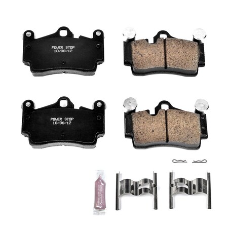Powerstop Z23 Evolution Sport Carbon Fiber-Ceramic Brake Pads with Hardware Z23-978