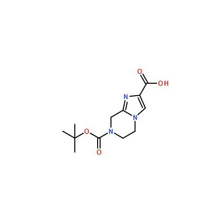 Ak Scientific 7-Boc-5, 6-dihydro-8H-imidazo[1, 2-a]pyrazine-2-carboxylic acid (1g), CAS 885281-30-1 4273AC-1g