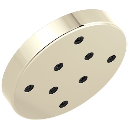 Delta Universal Showering Components H2Okinetic Single-Setting Metal Raincan Shower Head 52175-PN-PR