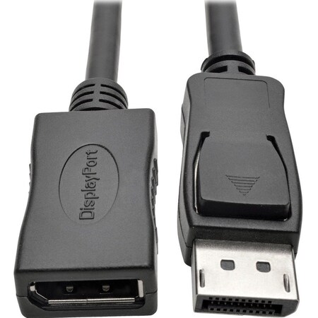 Tripp Lite DISPLAYPORT EXTENSION CABLE WITH LATCHES, 4K X 2K 60 HZ, M/F, 3-FT. P579-003