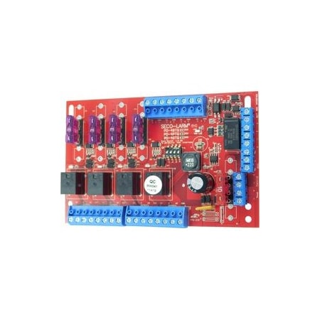 Seco-Larm 4-Channel Access Power Controller Board, 12-24V AC/DC, 10A PD-4BTQ