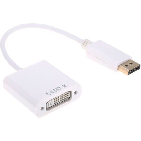 Axiom Displayport Male To Dvi Female Adapter - Dpmdvif-Ax DPMDVIF-AX