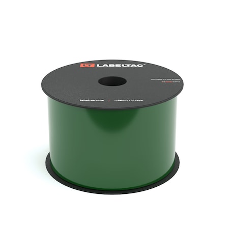 Labeltac LabelTac 4 and Pro Model Label Supply 3in x 150ft, Dark Green LT316