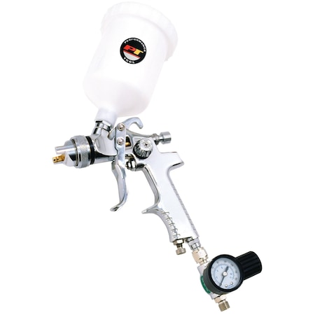 Performance Tool HVLP Spray Gun, 1.4 mm Nozzle, 600cc Cup, Adjustable Spray M4710
