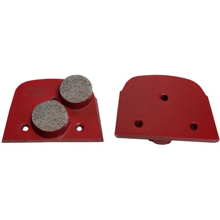Vantage Product Diamond Grinding Disc for Lavina Grinders, 2 Round Segment, 16/20 Grit, Medium Bond M-LAV-2R1620-M