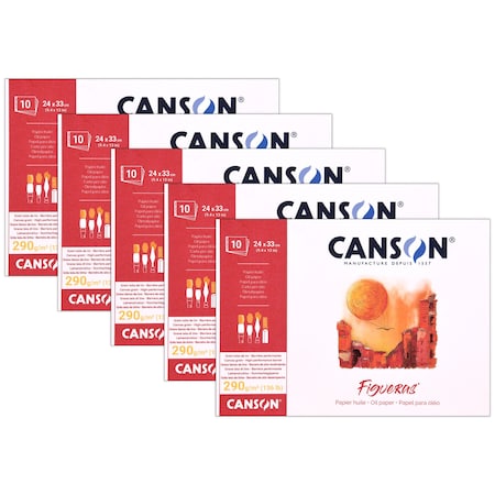 Canson Artist Series Canva Canvas Board, 16x20 inch, 5PK C100516097