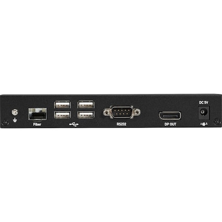 Black Box BLACK BOX Kvx Series Displayport Fiber Kvm Extender, Sh, Tx+Rx KVXLCDPF-100