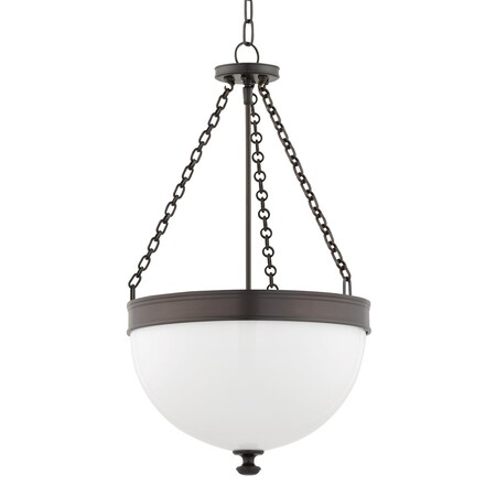 Hudson Valley Lighting Barrington 3 Light Pendant 17 In. Historic Bronze 327-HB