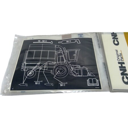 Cnh DECAL, CNH OEM 186939A1 186939A1