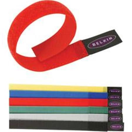 Fasttrack 8" Cloth Tie Cable Ties, 6PK FA59209