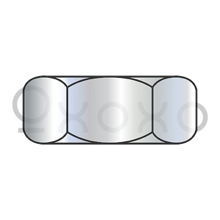 Oxoxo 7/16-14 Heavy Hex Jam Nut Zinc, 1600PK 461172