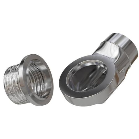 Magvent Magnetic Dryer Vent Coupling Designed For Installations Where A 90-Degree Turn Is Needed MV-90