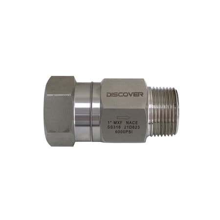 Discover 1 in. Stainless Steel Inline Check Valve 102757