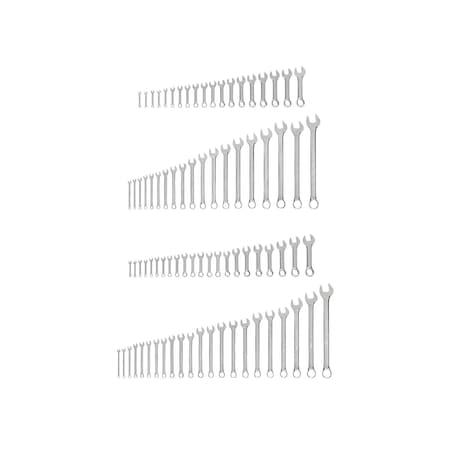 Tekton Stubby and Standard Length Combination Wrench Set, 82pc (1/4 - 1-1/4 in., 6 - 32 mm, Common Sizes) WCB90913