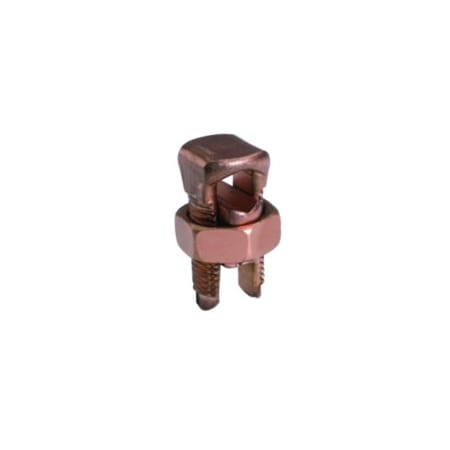 Burndy Split Bolt Connector, Run/Tap: #2 AWG-2/0 AWG Str KS26