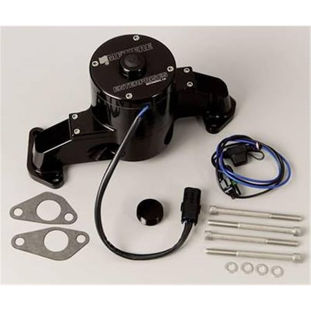 Meziere WP108S Big Block Ford Billet Electric Water Pump - Black MEZWP108S