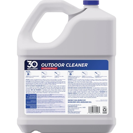 30 Seconds Outdoor Cleaner 2.5 Gal. Concentrate Algae Mold & Mildew Stain Remover 2.5G30SJ