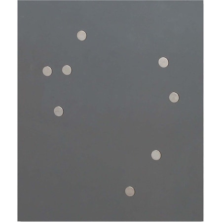 Quartet Magnets, Silver, Round, PK50 SM50