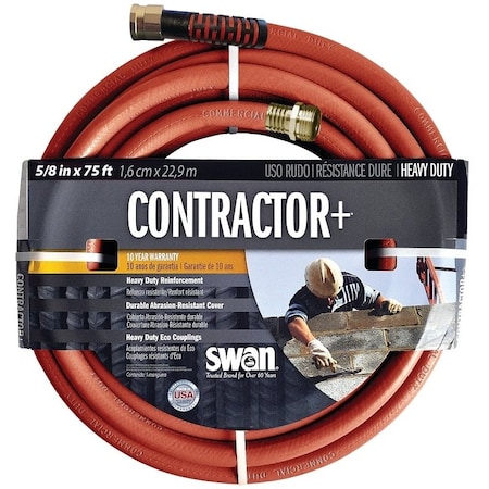 Swan SNCG58075 Garden Hose, 75 ft L CSNCG58075