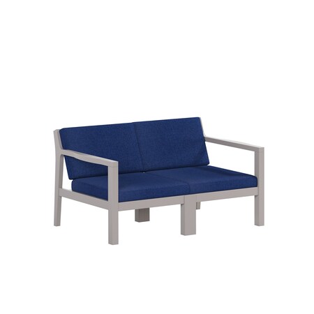 Polybird BREEZE DEEP SEAT LOVESEAT.     SAND POLYBIRD P108-SN-CANA