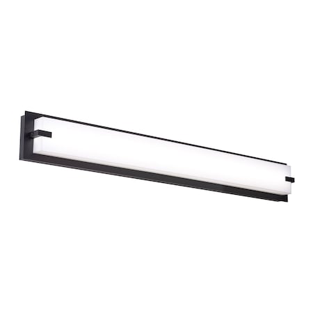 Afx Sinclair - 36in LED Vanity Light - 34W - Black SNV3605LAJUDBK