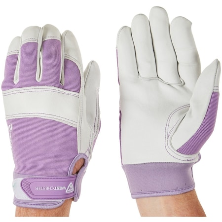 Boss Job Master Aqua Armor Womens Small/Medium Purple & Wht Work Glove B81061-WSM