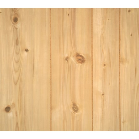 American Pacific 1/4''x4 'x8 ' Rustic Pine Wall Paneling L-52-4838
