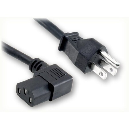 Quail Electronics 6'7 in. 18/3 SJT B I 5-15P TO C13RS 4910.079