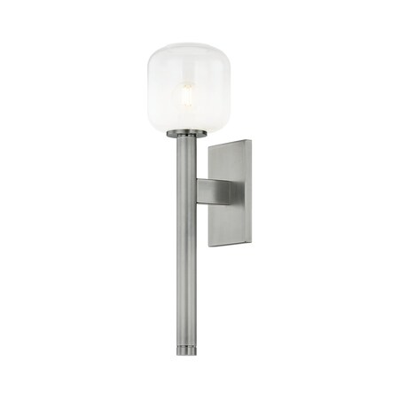 Troy Lighting Axton 1 Light Wall Sconce 5.25 In. Vintage Pewter B2119-VPT