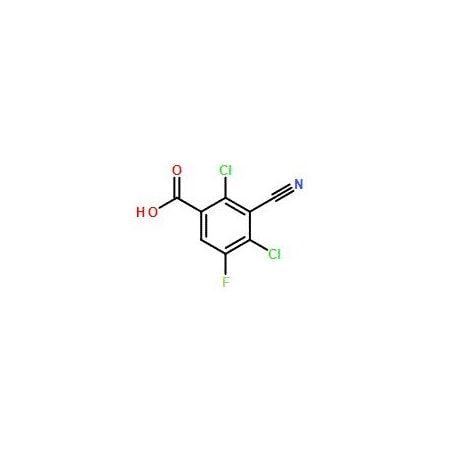Ak Scientific 2, 4-Dichloro-3-cyano-5-fluorobenzoic acid (1g), CAS 117528-58-2 Z3934-1g