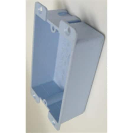 Cantex EZ08SF 8 cu. in. Shallow PVC EZ Box with Flange CA300055