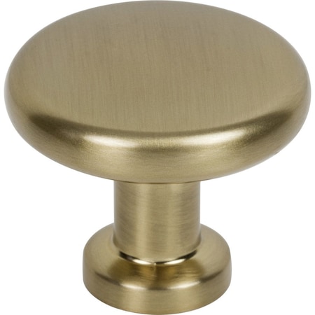 Jeffrey Alexander Weser 1-3/8" Diameter Mushroom Knob 410SBZ